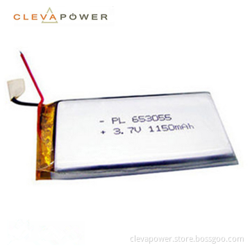 3.7V 1150mAh Li-Polymer Rechargeable Battery